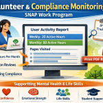 Work Program, Volunteer Hours, and Participation